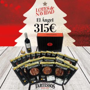 ofertas de jamón loncheado lotes de Navidad con jamón