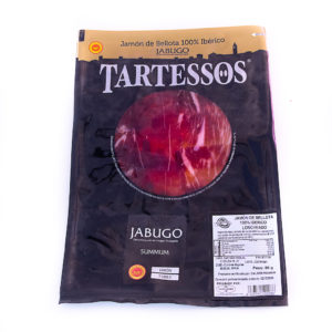 jamón DOP Jabugo loncheado jamón de Jabugo envasado al vacío