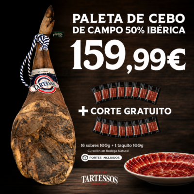 OFERTA PALETA DE CEBO DE CAMPO 159,99€ CORTE GRATUITO